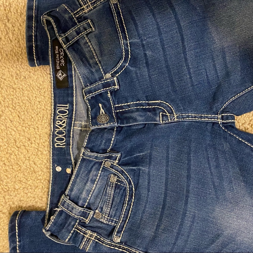 Rock & Roll Rival Low Rise Jeans